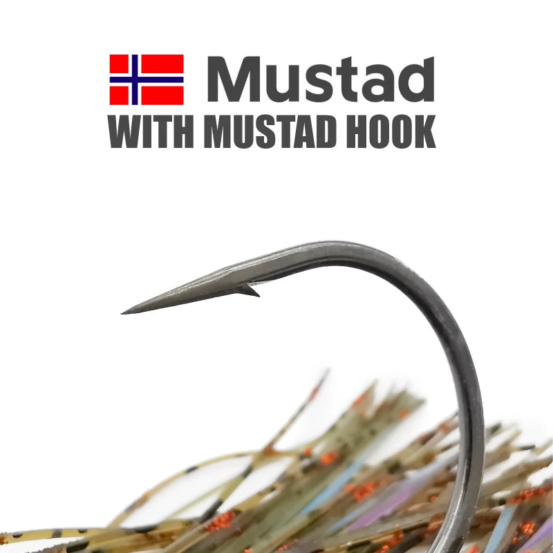 Lureholic 7~14g Weedless Swim Jig.