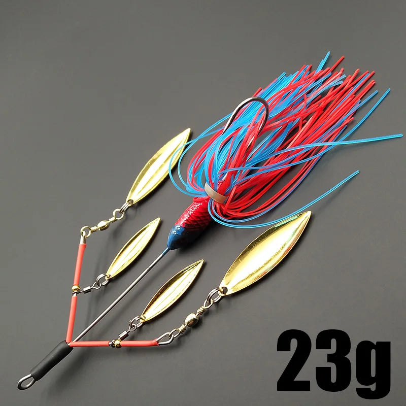 Lunker Spinner Baits Hard Fishing Lure.