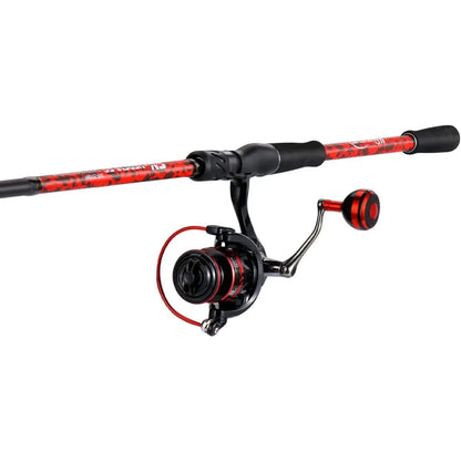 7' 2Piece Spinning Fishing Rod and Reel Combo with 4000 Size Reel.