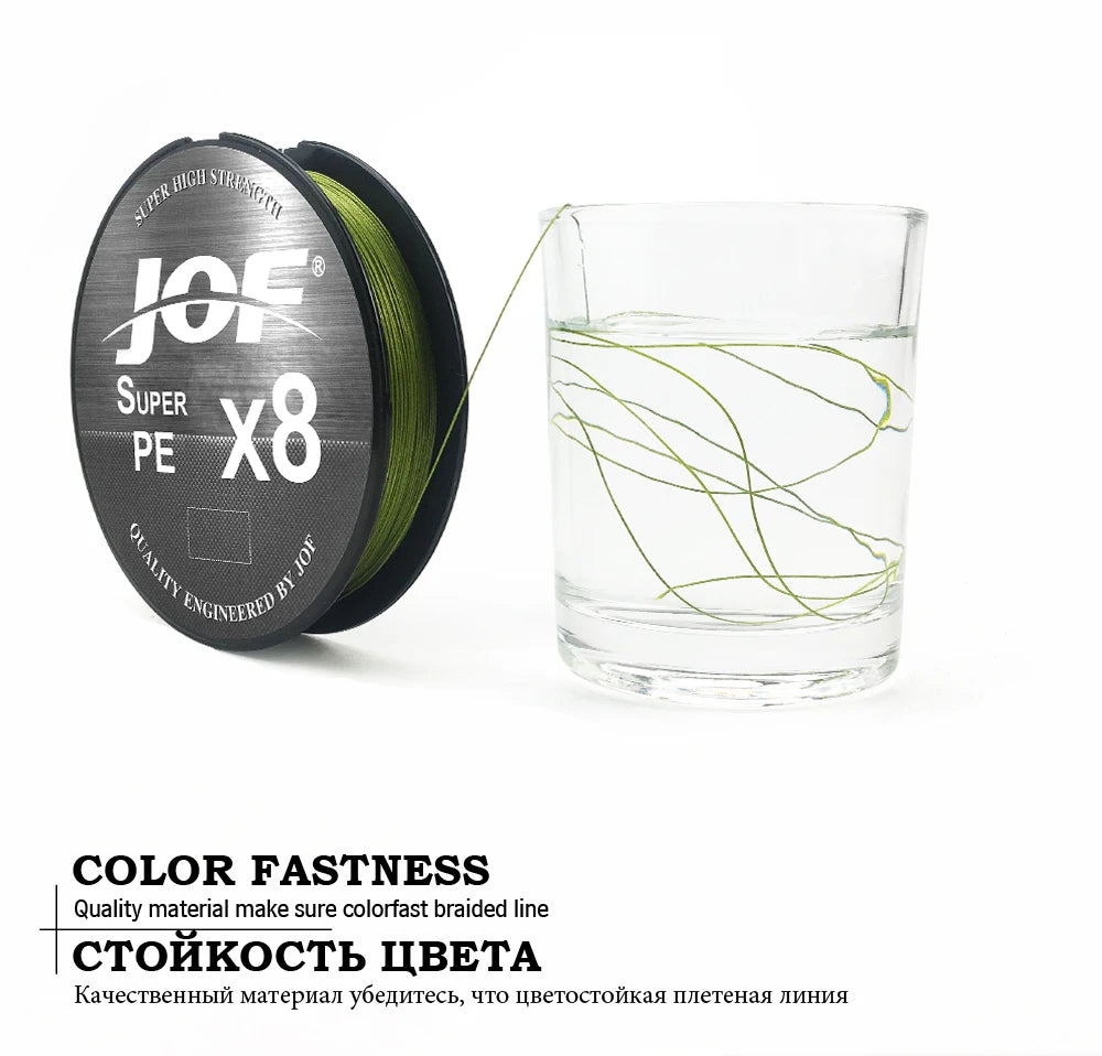 X8 Upgrade Braid Fishing Line Super Strong 8 Strands Multifilament PE Line 100-300M Braided Line.