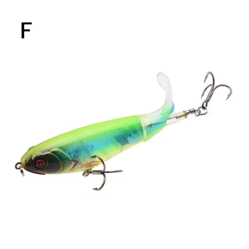 Fishing Lures Whopper Plopper With Floating Rotating Tail.