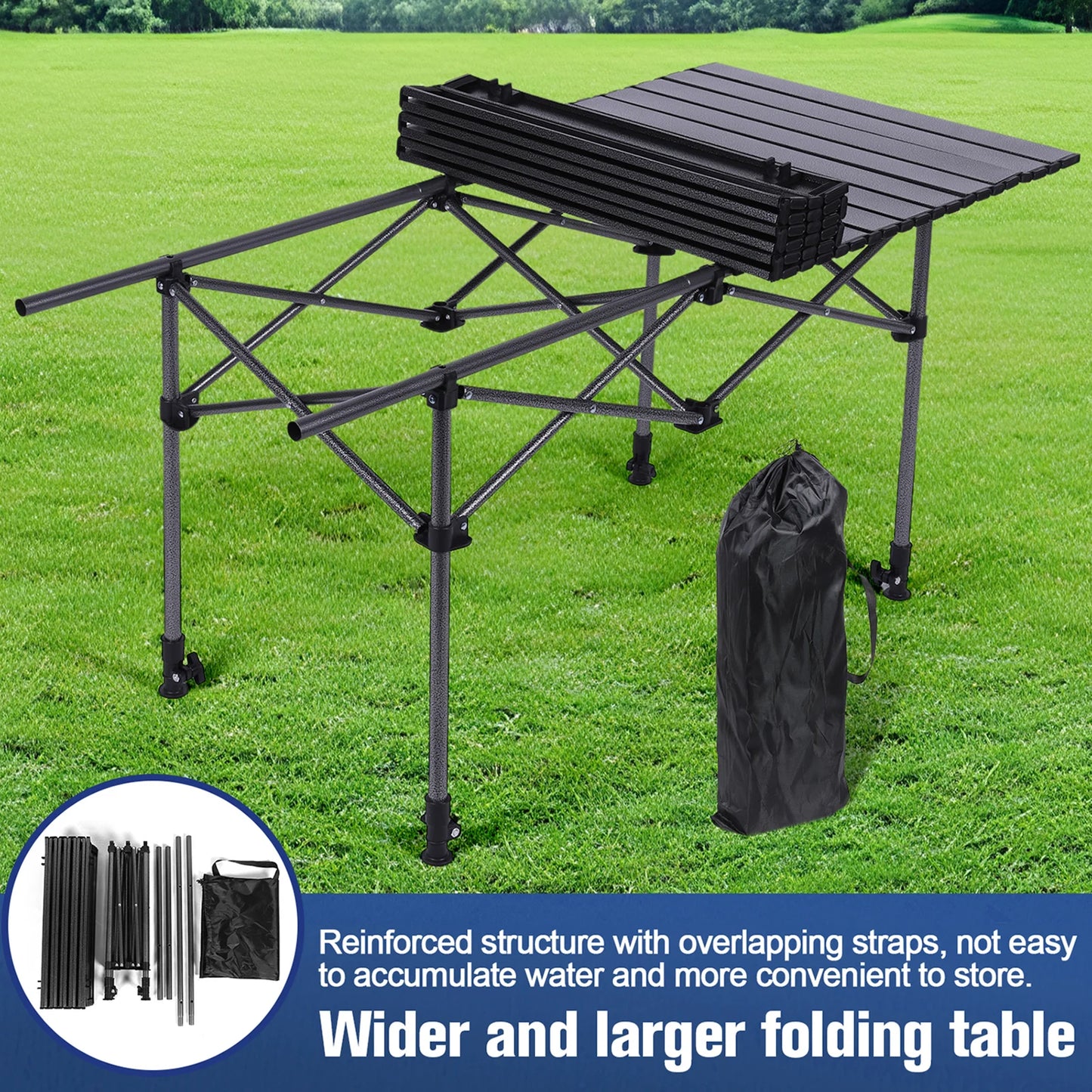 Outdoor Lightweight Folding Camping Table.