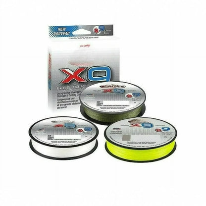Braid Fishing Line, Low-Vis Green, 30 lb Test Strength, 164 yd