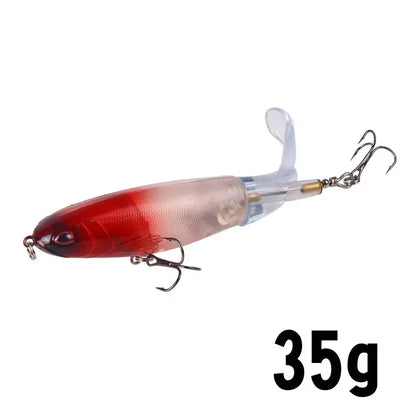 EASYFISH 13g 15g 35g Popper Propeller Topwater Fishing Lure.