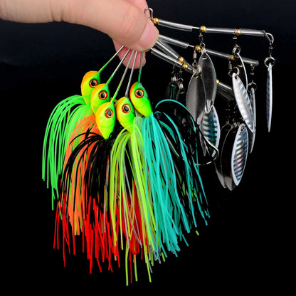 5Pcs spinner bait.