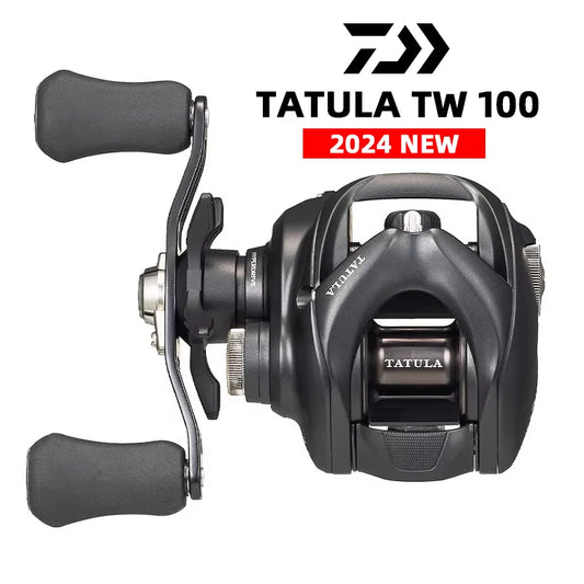 DAIWA TATULA TW100 Fishing Reel Baitcast Reel 7+1BB.