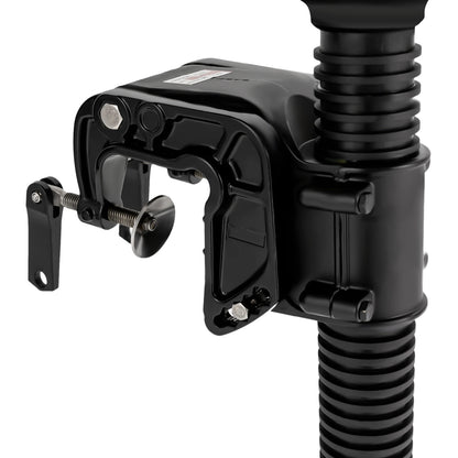 4HP 55cc 4-Stroke Outboard Motor with Jet Pump, 360° Tilt for Inflatable Fishing Boats, Manual Start.