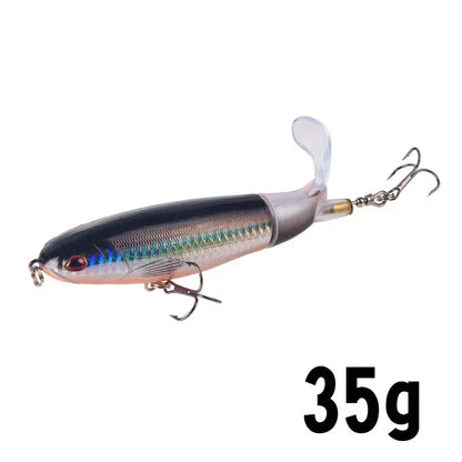 EASYFISH 13g 15g 35g Popper Propeller Topwater Fishing Lure.