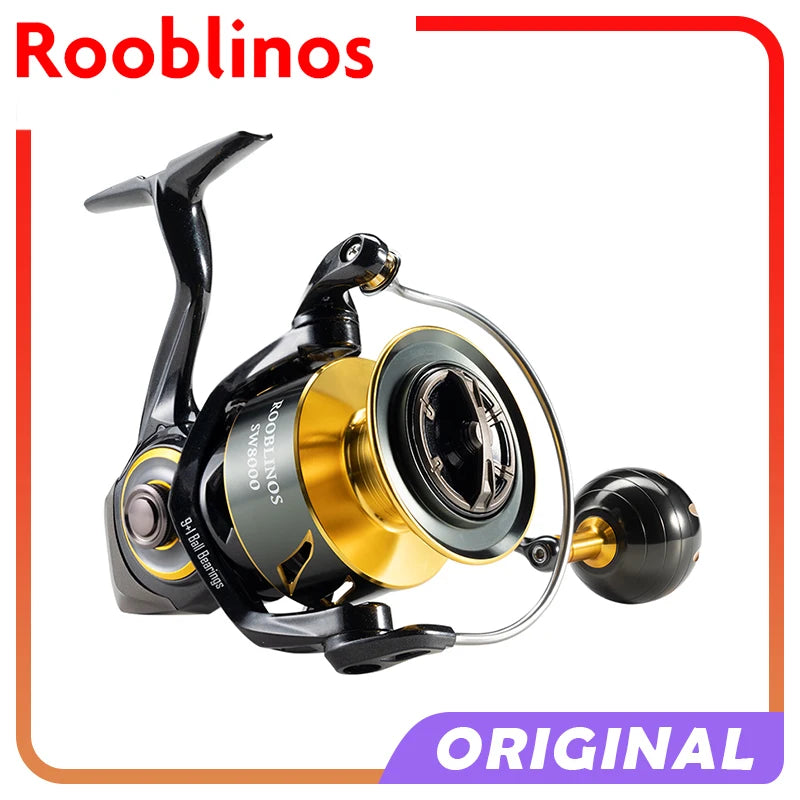 ROOBLINOS Spinning Reel Ultralight  Saltwater Reel 9+1 BB.