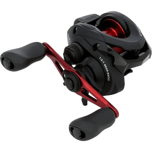 High Precision Baitcast Fishing Reel for Saltwater and Freshwater Angling Features Smooth Casting Mechanism and Durable Construction.