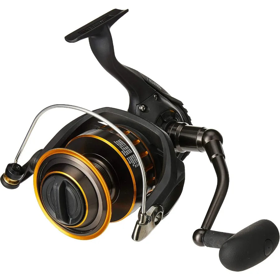 High Performance Fishing Reel for Saltwater and Freshwater Angling Durable Construction Smooth Drag System.