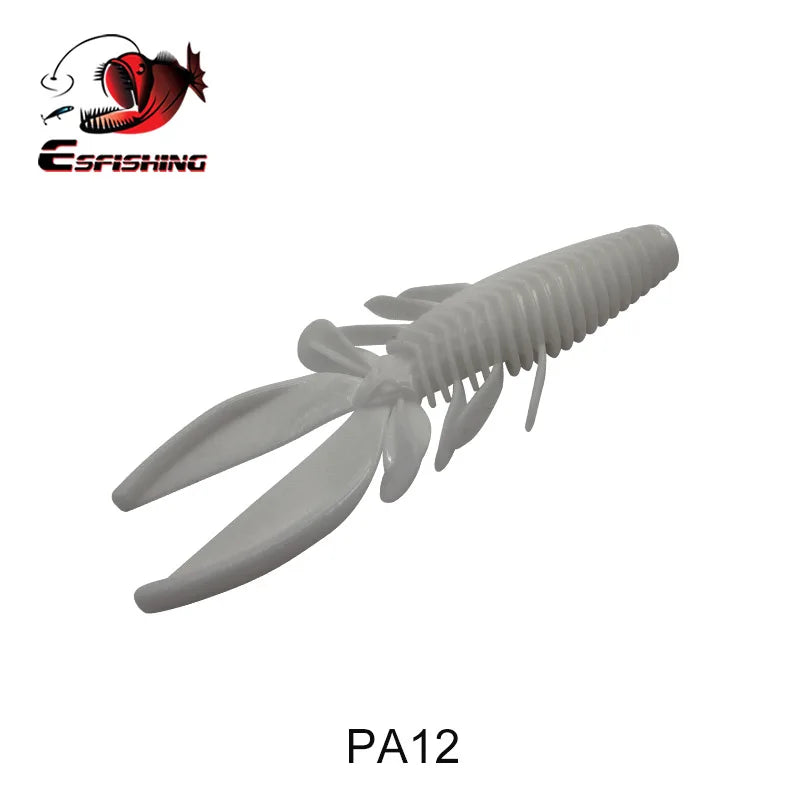 Fishing Lures Gambler Craw 6pcs 100mm Soft Bait.