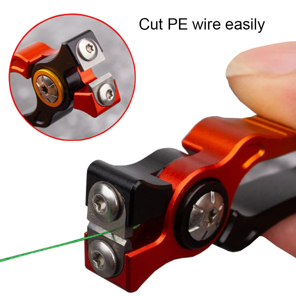 Mini Fishing Lines Cutter Portable Fishing Pliers Aluminum Alloy Fishing Line Clipper Fishing Tackles Fly Fishing Equipment.
