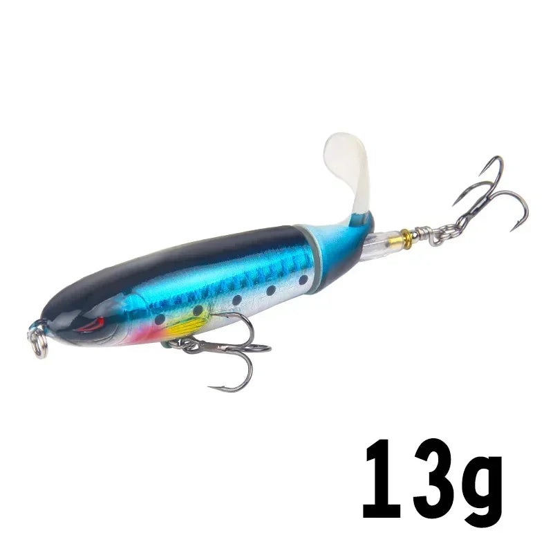 EASYFISH 13g 15g 35g Popper Propeller Topwater Fishing Lure.