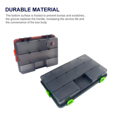 Fishing Tackle Box Large Capacity Waterproof Storage for Lures.