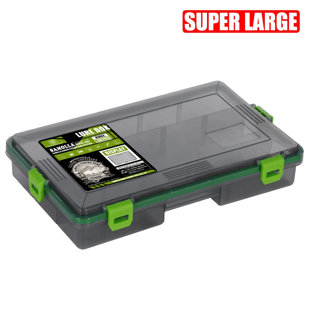 SAMOLLA Fishing Tackle Waterproof Lure Storage Boxes.