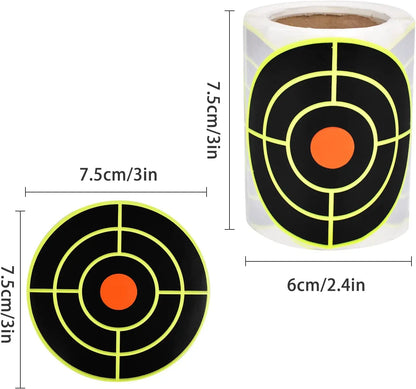 200Pcs Self Adhesive Splatter Splash Shooting Target Sticker.