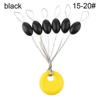 60Pcs DIY S-XL bobber stops.