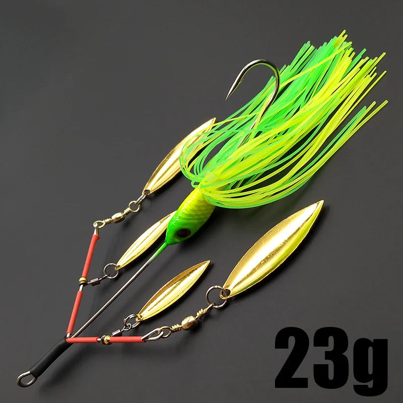 Lunker Spinner Baits Hard Fishing Lure.