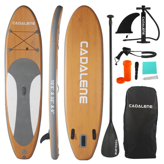 CADALENE Inflatable Paddle Board, Stand Up Paddle Board with Premium Sup Accessories, For Adults