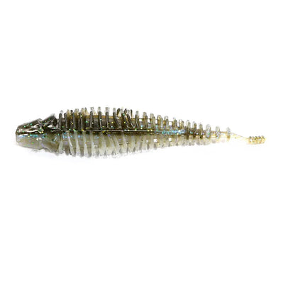 B&U 6pcs 8.9cm Swimming Worm Bait.