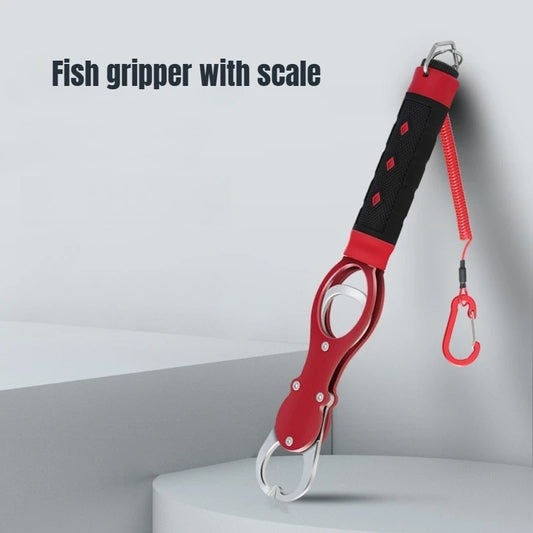 Fishing Lip Gripper with Scale.