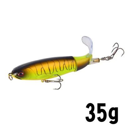 EASYFISH 13g 15g 35g Popper Propeller Topwater Fishing Lure.
