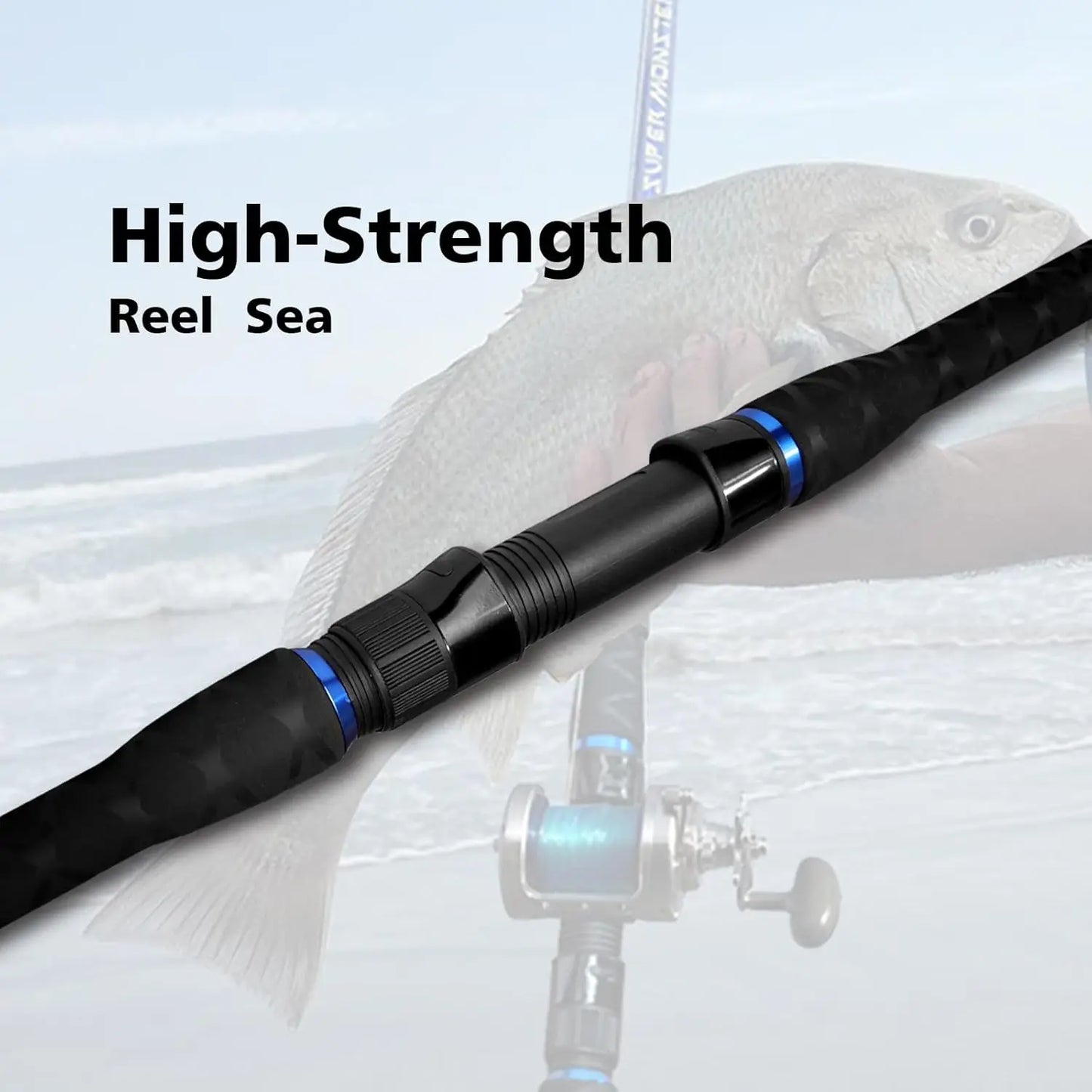 Fishing Rod Carbon Fiber Travel Fishing Rod(11-Feet & 12-Feet & 13-Feet & 15-Feet)