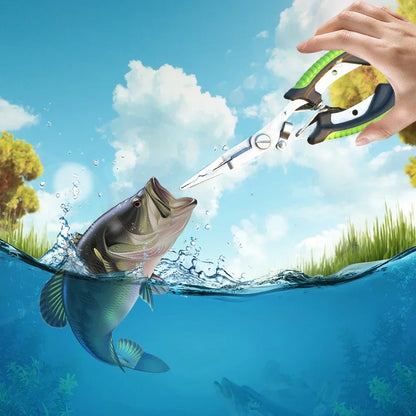 Anti-slip High-strength Multifunctional Fishing Pliers.