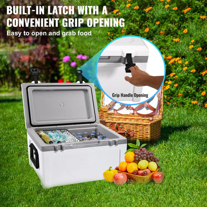 52 QT Insulated Portable Cooler.