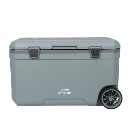 72L Ultra-Light Wheeled Cooler Hard Insulated Portable Ice Chest.