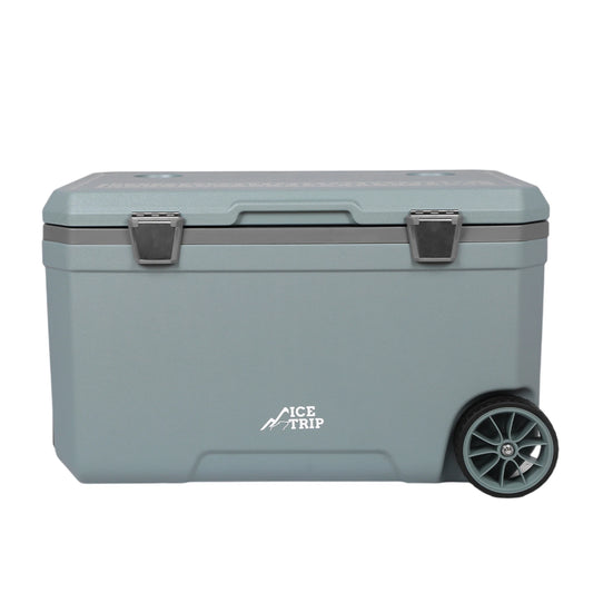 72L Ultra-Light Wheeled Cooler Hard Insulated Portable Ice Chest.
