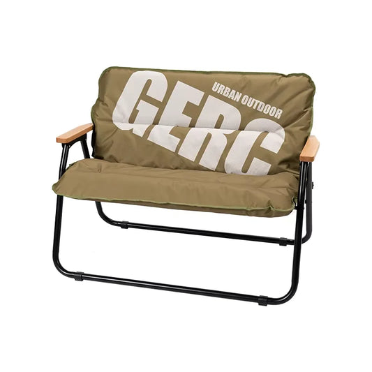 GERC Double Outdoor Aluminum Folding Chair.