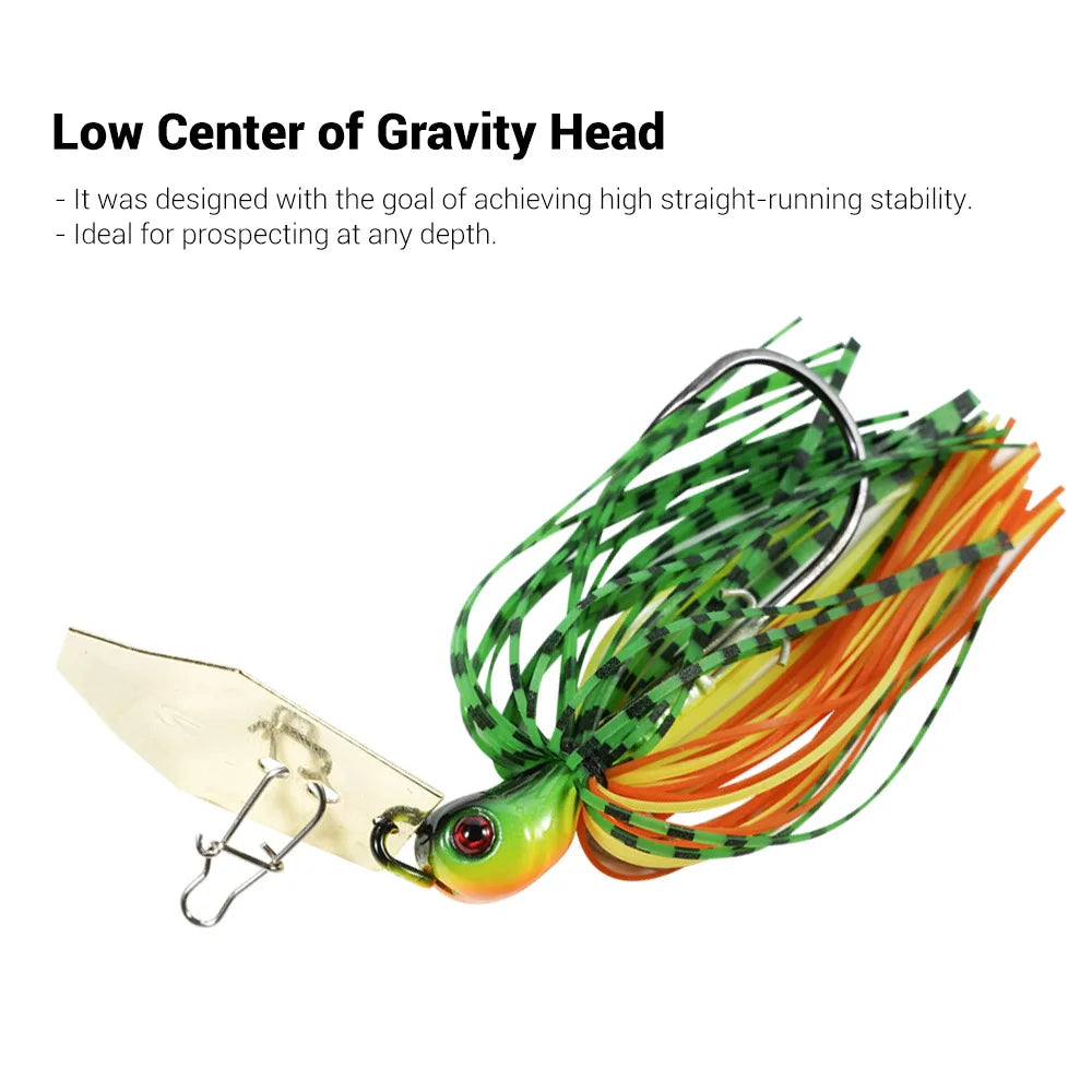 Noeby Chatterbait 10.5g 14g 21g 28g 35g Bladed Jig.