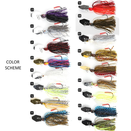 14g/18g Chatter Bait Fishing Lure.