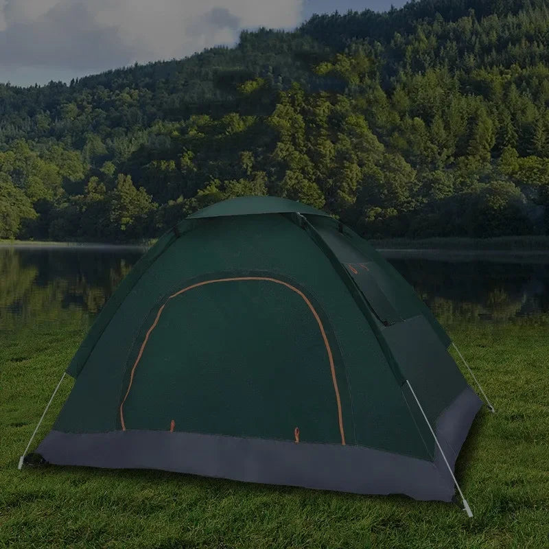 2-3 Person Outdoor Pop Up Tent Waterproof Automatic Camping UV Protection Tents.