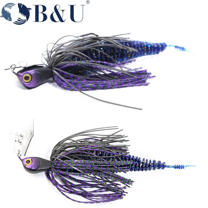 B&U 6pcs 8.9cm Swimming Worm Bait.