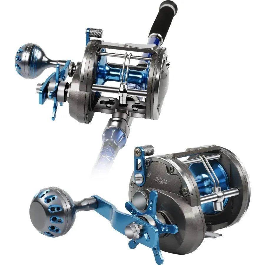 Saltwater Level Wind Reel.