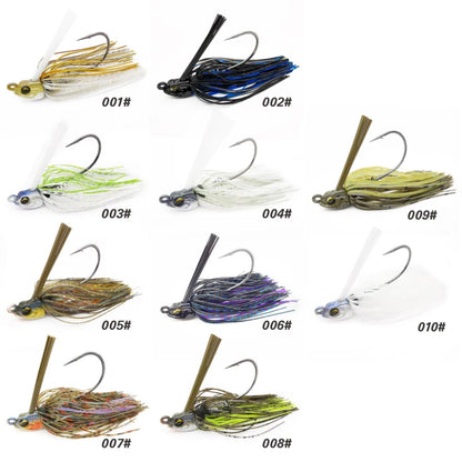 Lureholic 7~14g Weedless Swim Jig.