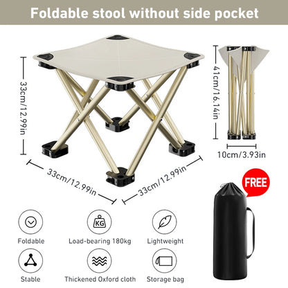 Outdoor Portable Folding Stool.