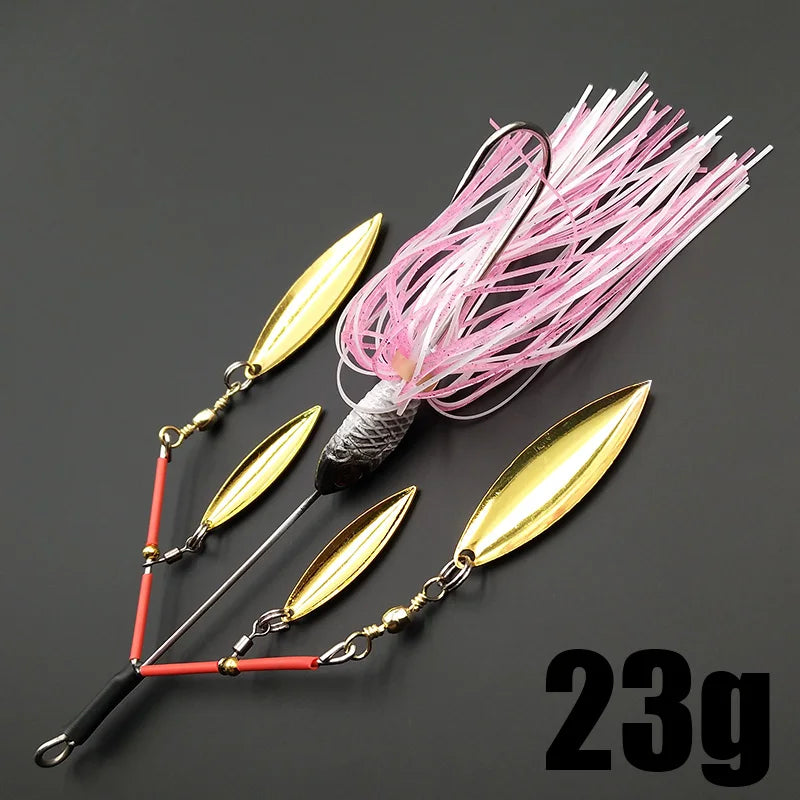 Lunker Spinner Baits Hard Fishing Lure.