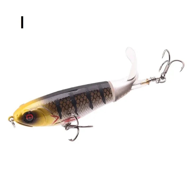 Fishing Lures Whopper Plopper With Floating Rotating Tail.