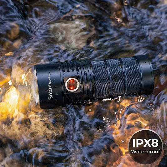 Sofirn SP36 Pro 8000lm Powerful LED Flashlight.