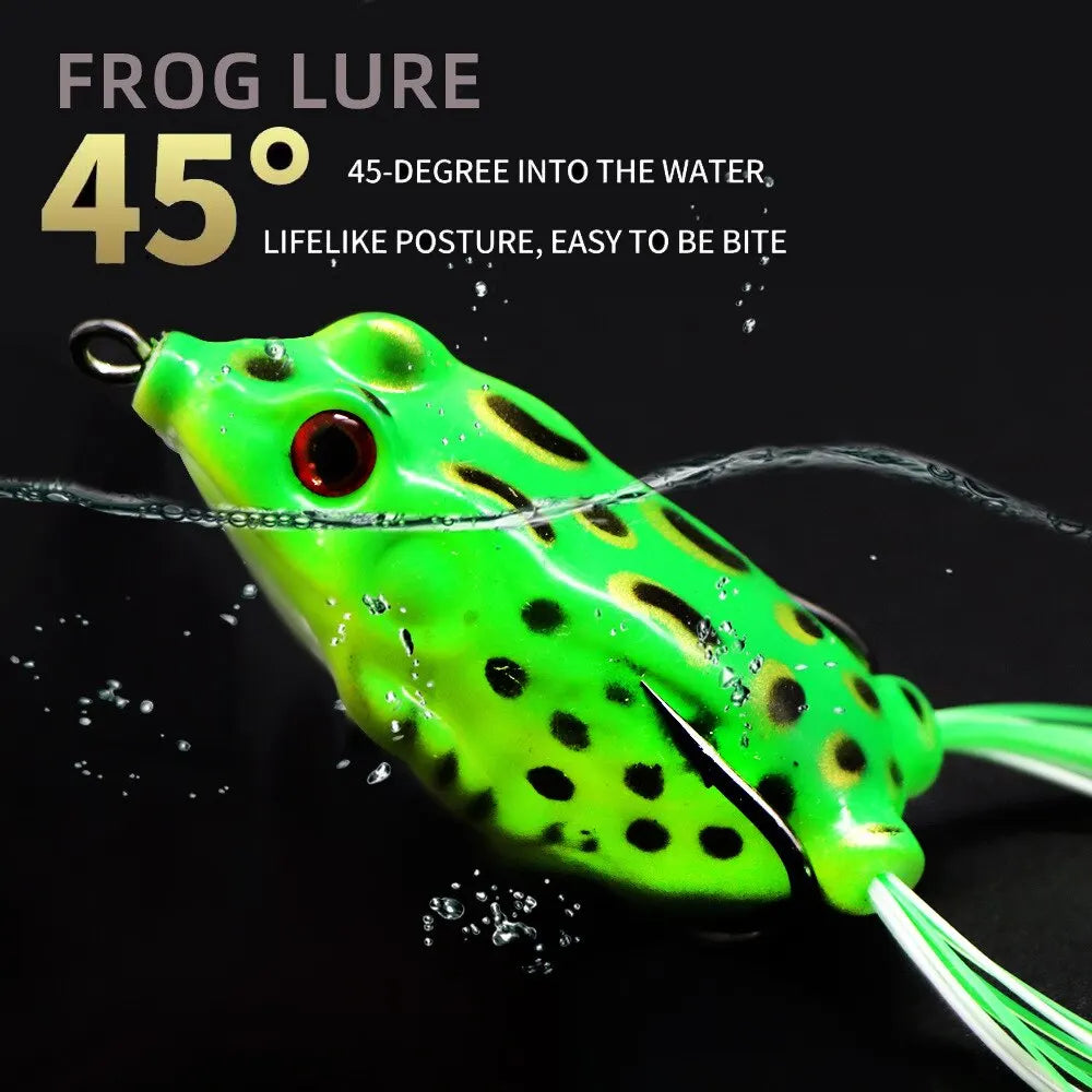2Pcs Soft Frog Fishing Lures.