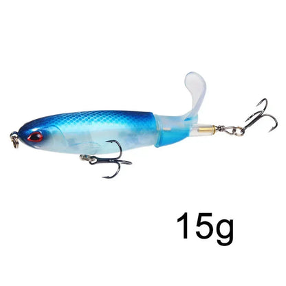 EASYFISH 13g 15g 35g Popper Propeller Topwater Fishing Lure.
