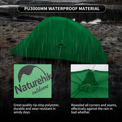Naturehike Cloud Up 2 Person Camping Tent Waterproof Ultralight 3-4 Season Tent.