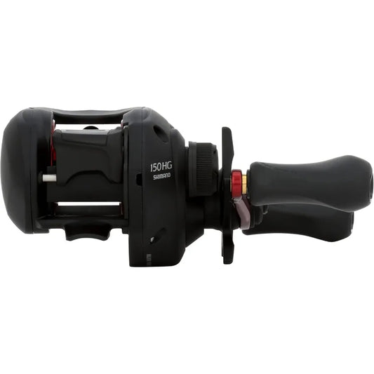 High Precision Baitcast Fishing Reel for Saltwater and Freshwater Angling Features Smooth Casting Mechanism and Durable Construction.