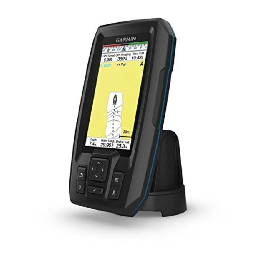 Garmin Striker Plus 4 with Dual-Beam Transducer and Protective Cover 4.3 LED Display.
