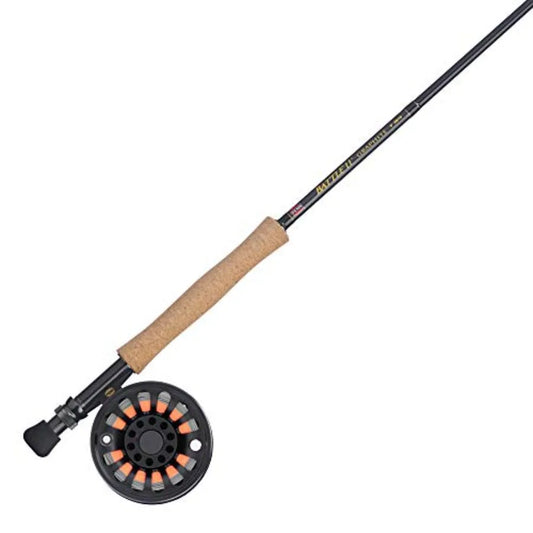 Reel and Fishing Rod Combo for Precision Fly Fishing in Rivers and Streams.