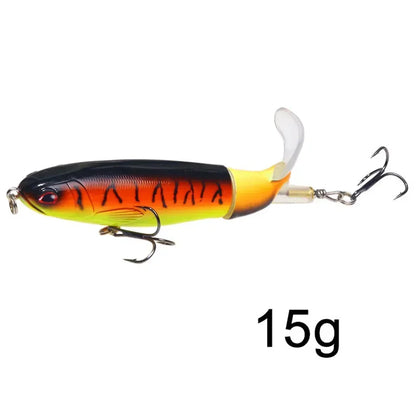 EASYFISH 13g 15g 35g Popper Propeller Topwater Fishing Lure.